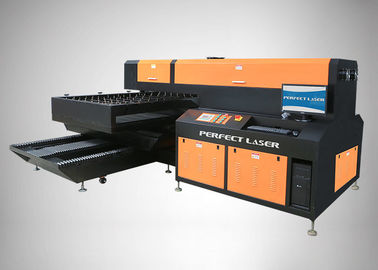 คุณภาพ  380V 50Hz 10A Laser Engraving Cutting Machine Cutting Accuracy 0.05mm For Leather Cloth โรงงาน