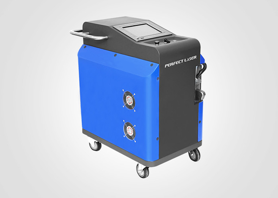 เครื่องทำความสะอาดด้วยเลเซอร์ไฟเบอร์ 100W 200W 500W สำหรับกำจัดสนิม/สี/สารเคลือบในอุตสาหกรรม