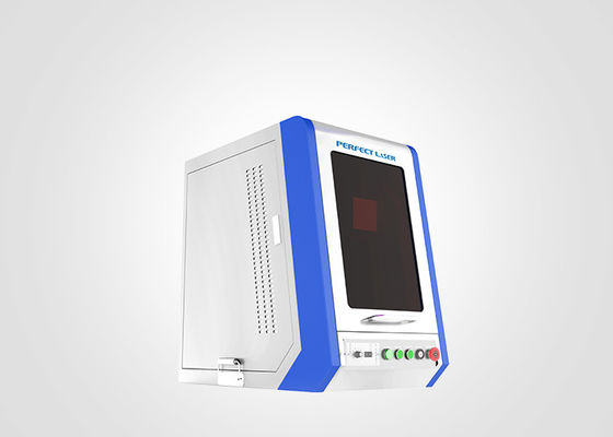 เครื่องเลเซอร์มาร์คโลหะสีเขียว 50W / 100W พร้อมฝาปิด