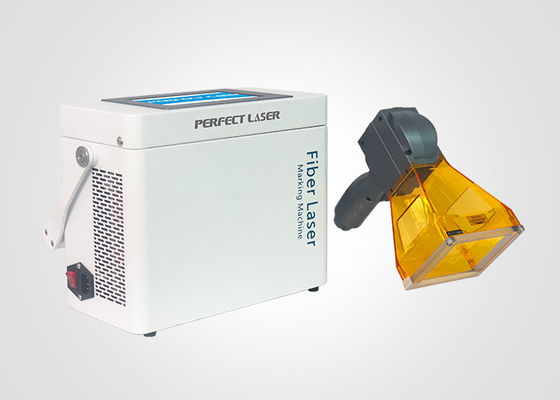 อัตโนมัติ Smart LCD 20W 30W มือถือเลเซอร์ Etching Machine สําหรับโลหะอะลูมิเนียมคาร์บอน SS