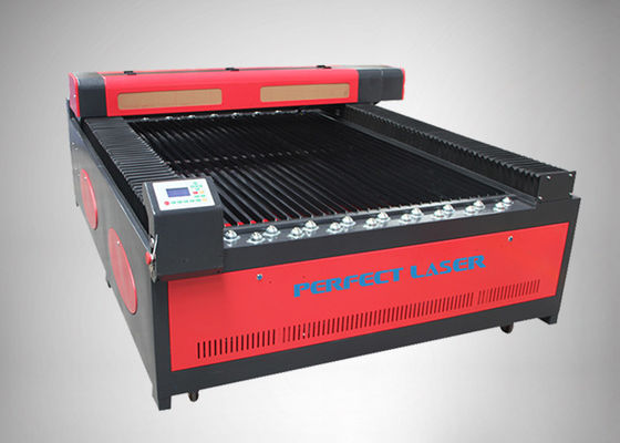 เครื่องตัดเลเซอร์ CO2 แบบ Flat Bed 100W พร้อมระบบระบายความร้อนด้วยน้ำและระบบป้องกัน