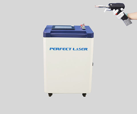 เครื่องเชื่อมเลเซอร์ Perfect Laser 4-in-1 เครื่องเชื่อมเลเซอร์แบบพกพาพร้อมฟังก์ชันการเชื่อม การทำความสะอาด และการตัดสำหรับการแปรรูปโลหะในอุตสาหกรรม