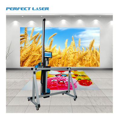 9600dpi ความละเอียดดิจิตอล 5D พื้นพื้นผนัง Inkjet Printer 11.6 นิ้ว LCD Control